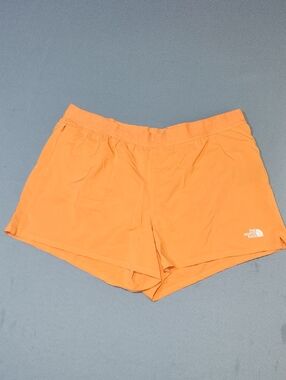 The North Face Women's Orange Running Shorts. Size XL.